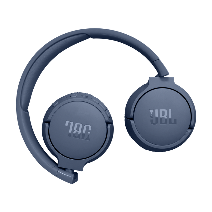 JBL Tune 670NC - Blue - Adaptive Noise Cancelling Wireless On-Ear Headphones - Detailshot 1 image number null